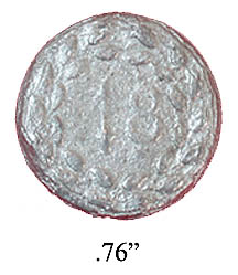 48th Regt Button